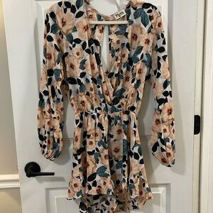 long sleeve MUMU romper